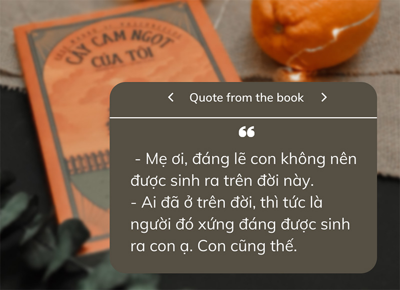 Review sách hay Cây Cam Ngọt Của Tôi